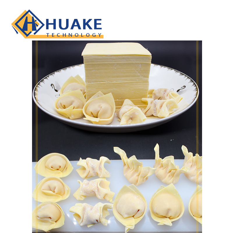 Linha de Produção de Máquina de Massa para Wrappers de Wonton e Dumplings Totalmente Automática