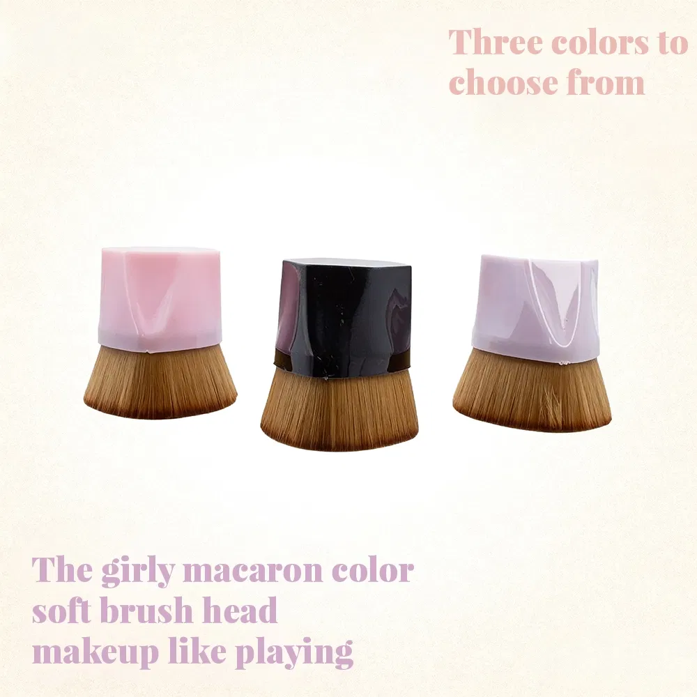 Pincel de Fundação Quad Color 55-Petal Pincel de Beleza Portátil