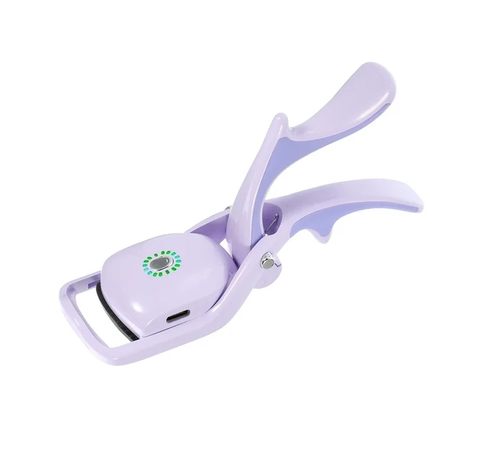 Curvador de Cílios Aquecido Unique Bargains 3 Curvador de Cílios com Temperatura para Levantar e Curvar Cílios Naturais Roxo