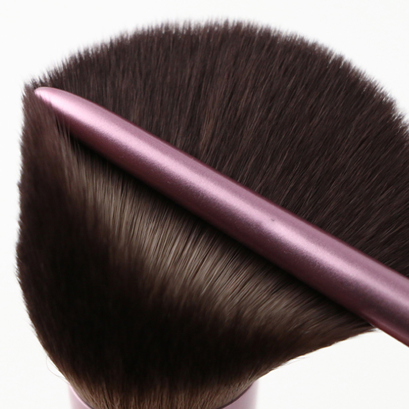 Conjunto de Pincéis de Maquiagem Vermelhos 12PC Acessórios Cosméticos Profissionais para Pó Facial, Blush, Corretivo, Contorno, Sombra de Olhos