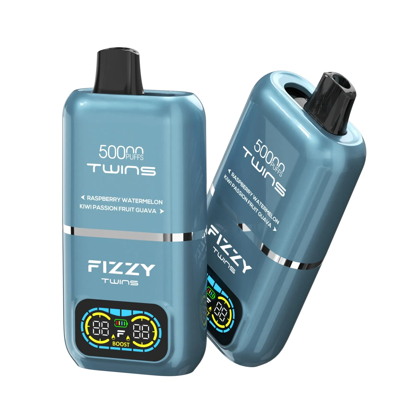Vape Descartável Duplo Berlin Hot Fizzy 50000 60000 70000 Triplo 70000 70K Puffs com Ajustável 200 em 1 3 em 1 Sabores Estoque por Atacado para Envio Online