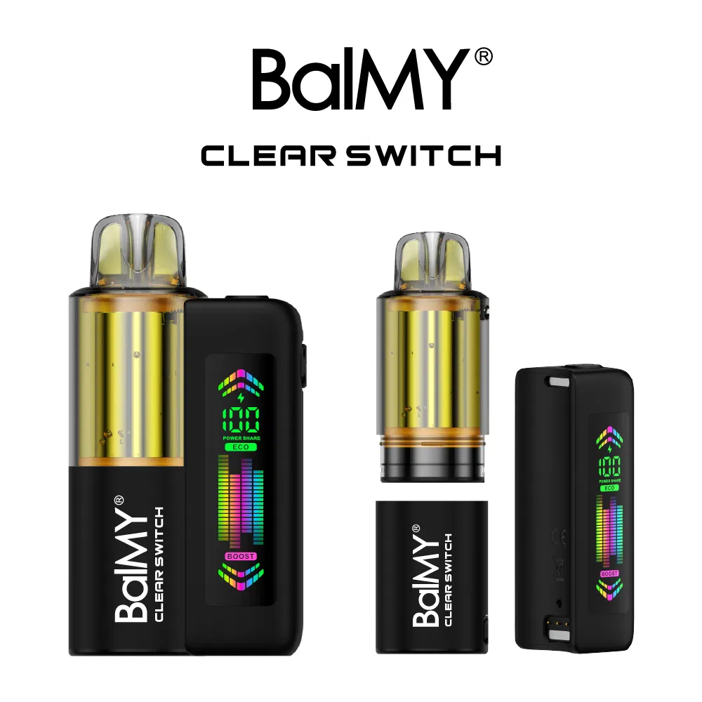 2025 Sistema de Pod Puff Clear Premium para Vaporização