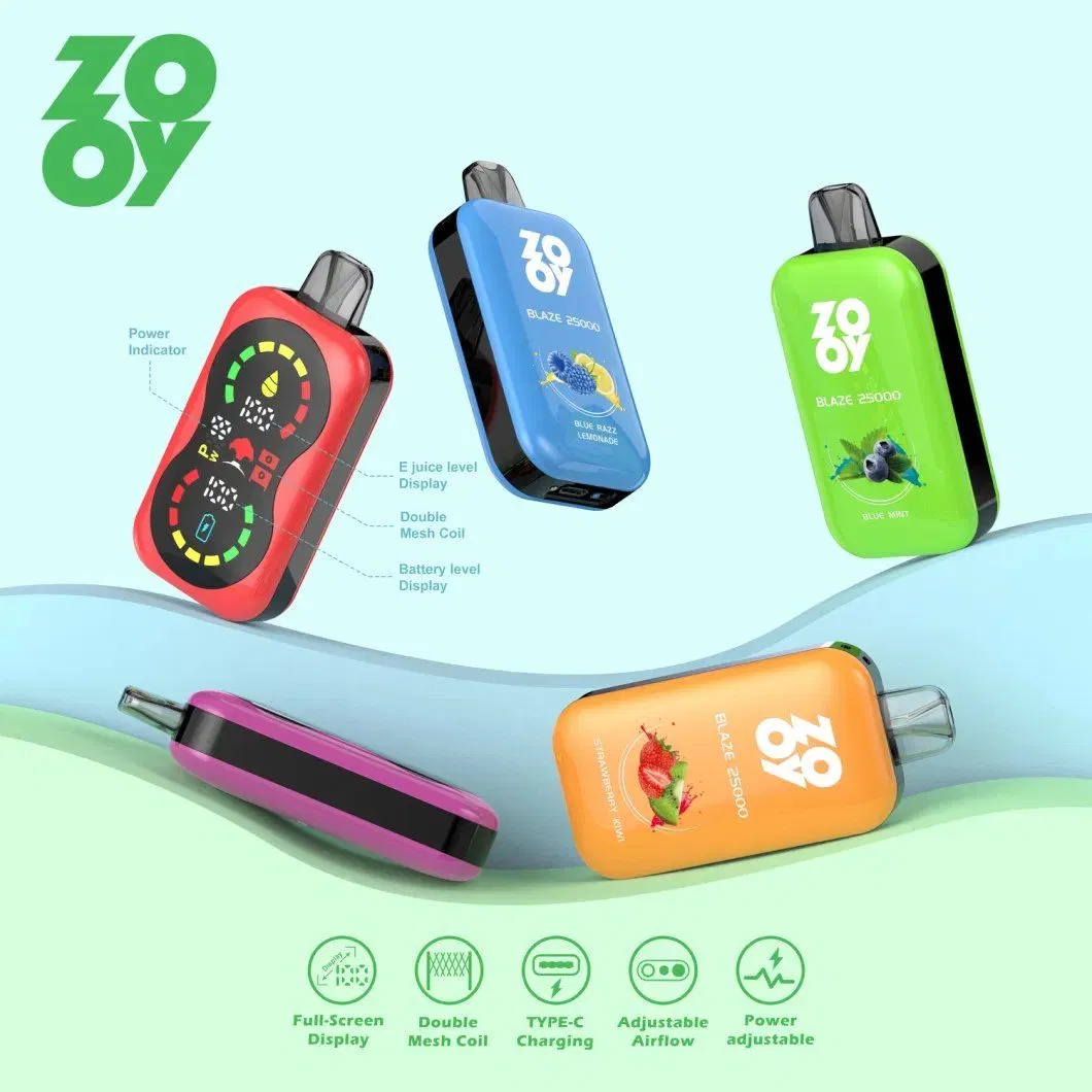 Caneta Vape Descartável Zooy Blaze 25000 Puffs
