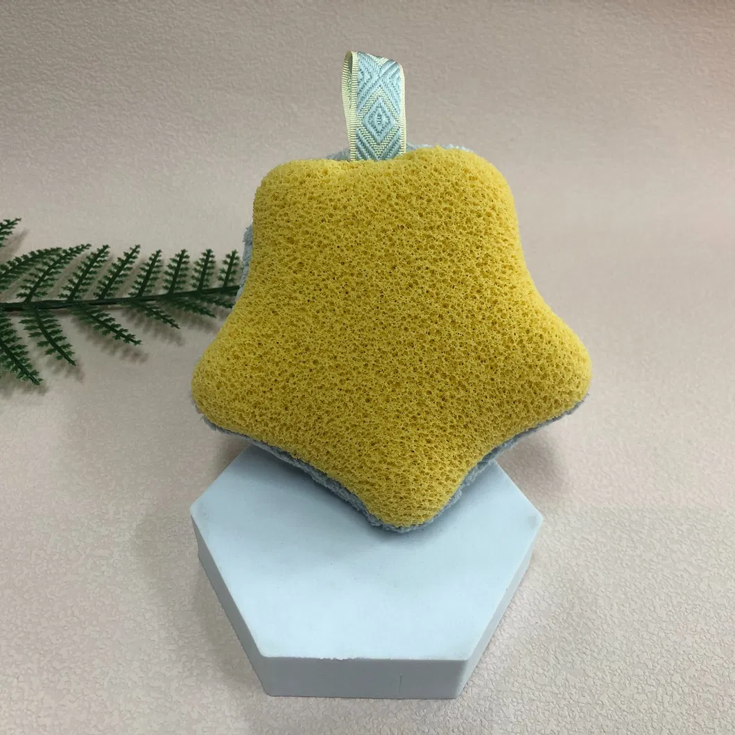 Esponja de Beleza Luxuosa e Puff de Maquiagem de Veludo para Pó Facial