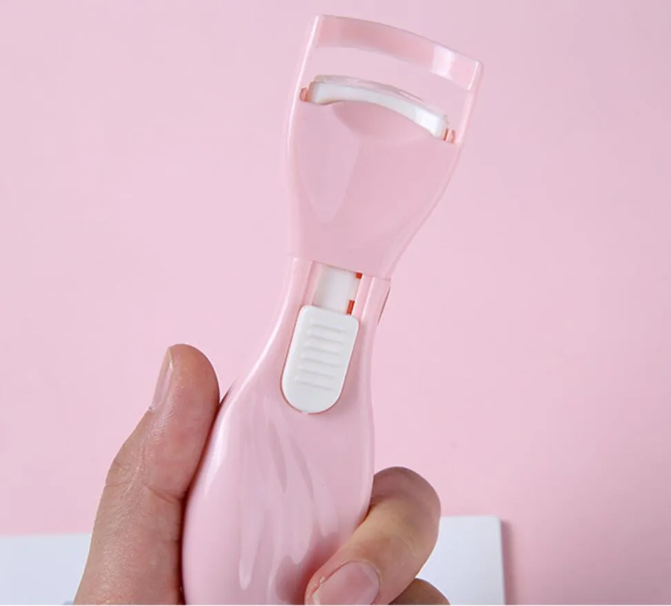 Curvador de Cílios Elétrico Aquecido a Bateria