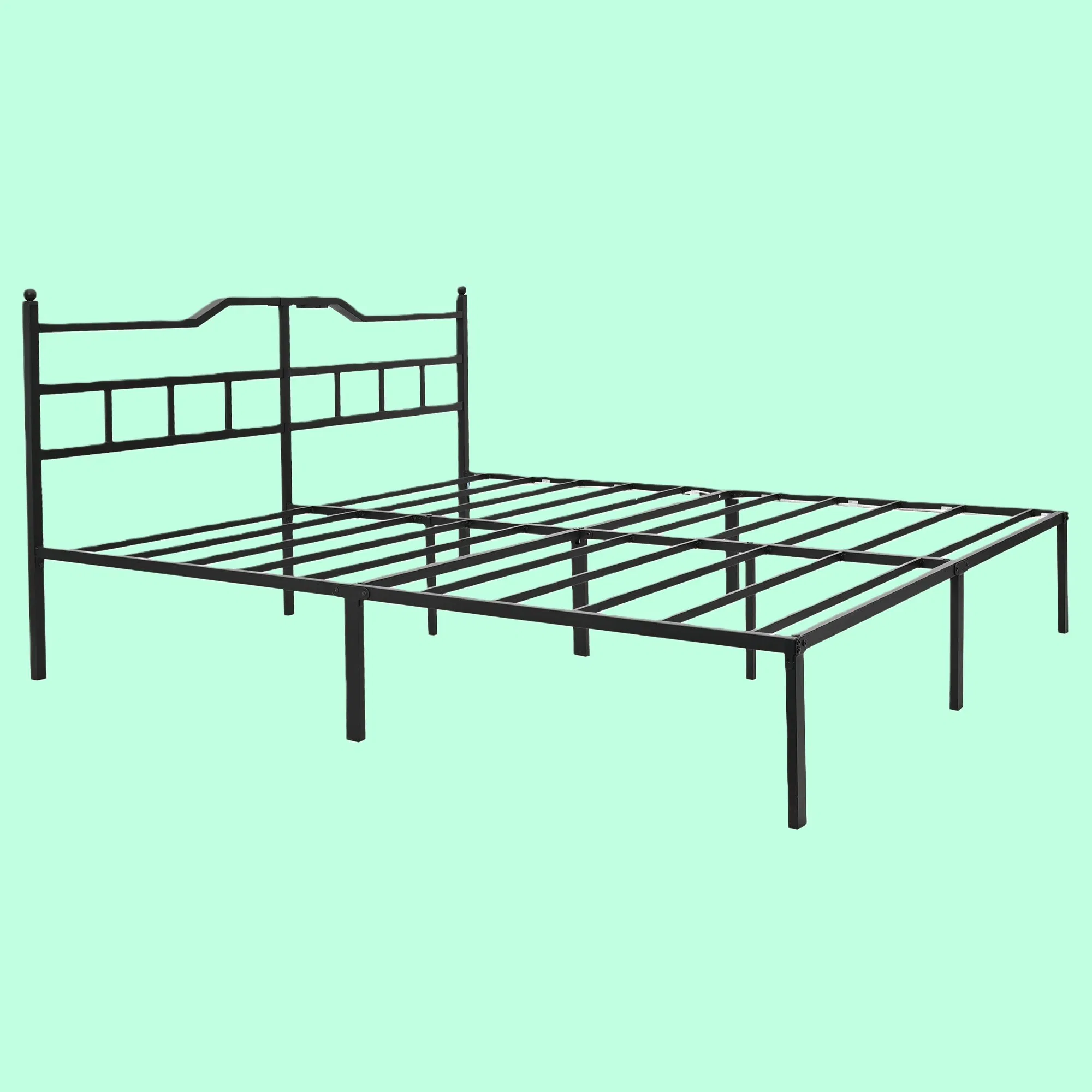 Sofá Moderno Plano King Size Móvel para Hotel e Casa Cama de Ferro Dupla ODM