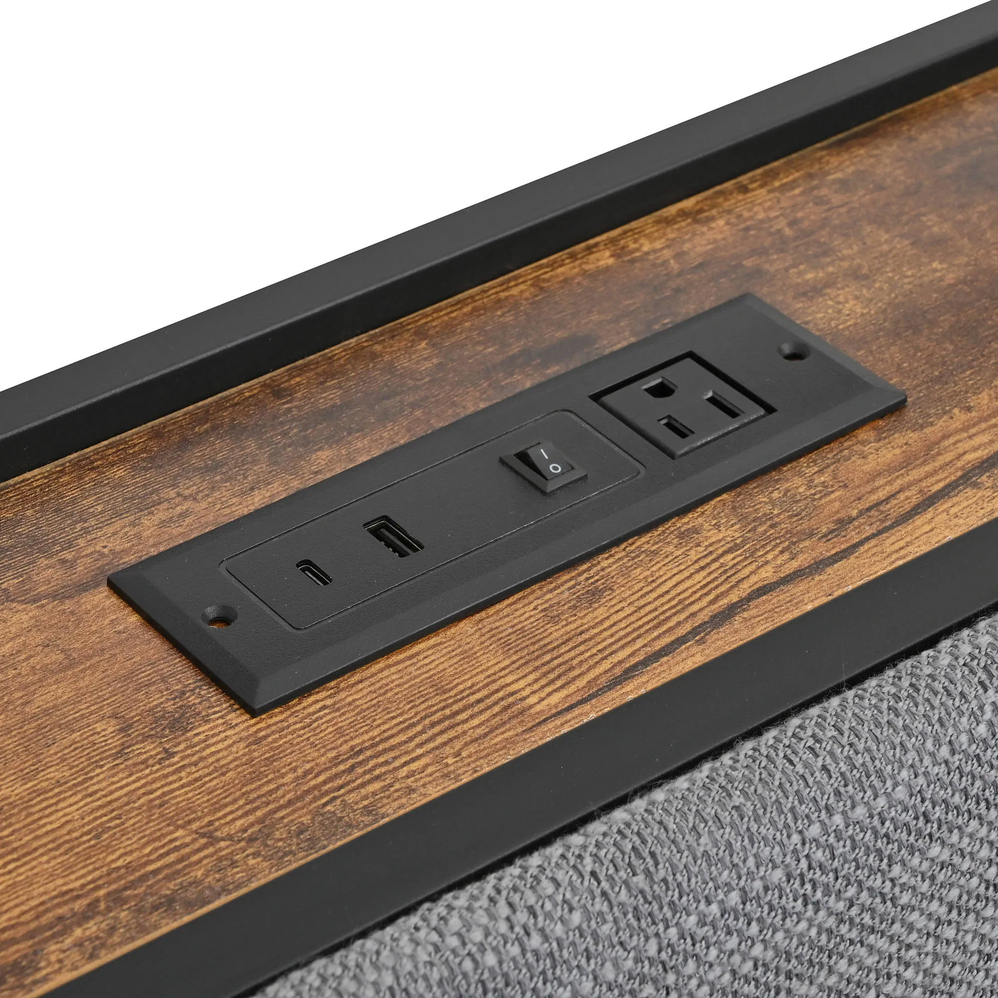 Estrutura de Cama de Metal Contemporânea para Montagem de Quarto Sem Esforço
