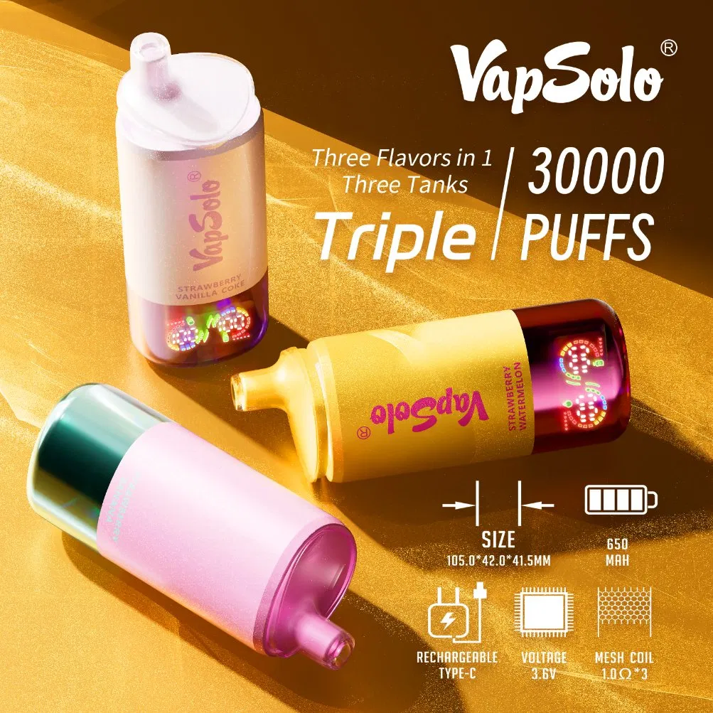 Vapsolo 30000 3 em 1 detalhe 1