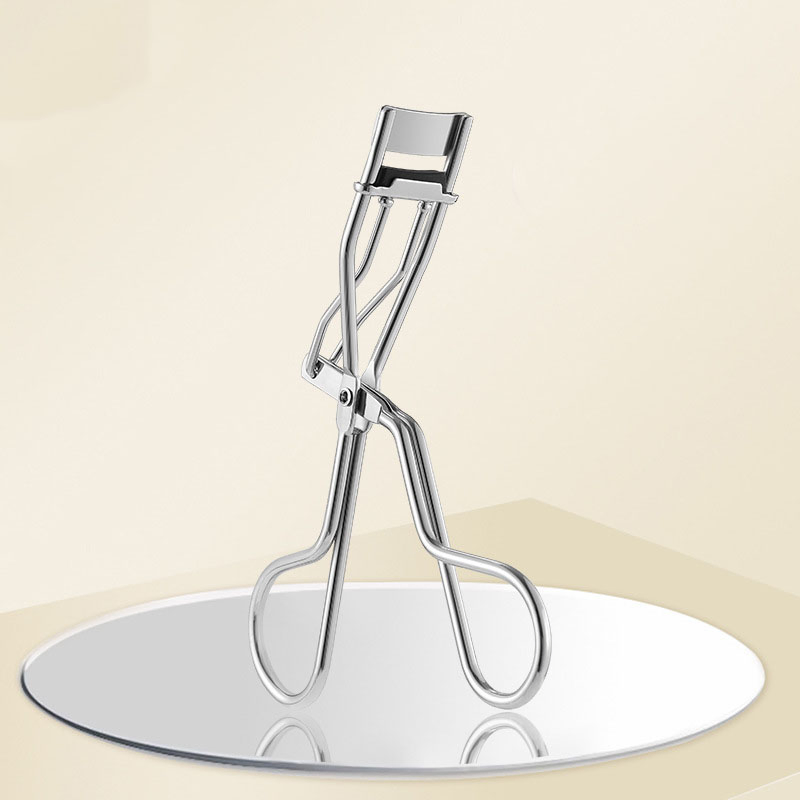 Fábrica Atacado Ferramenta de Maquiagem de Metal para Cílios de Beleza Curvador de Cílios Parcial em Aço Inoxidável
