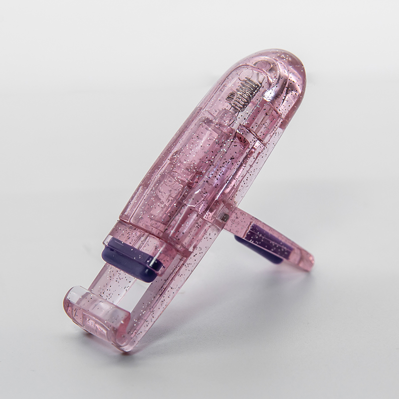 Ferramenta de Curling de Cílios Portátil e Duradoura por Atacado, Curvador Rápido com Aquecimento, Mini Curvador de Cílios Elétrico em Silicone e Plástico