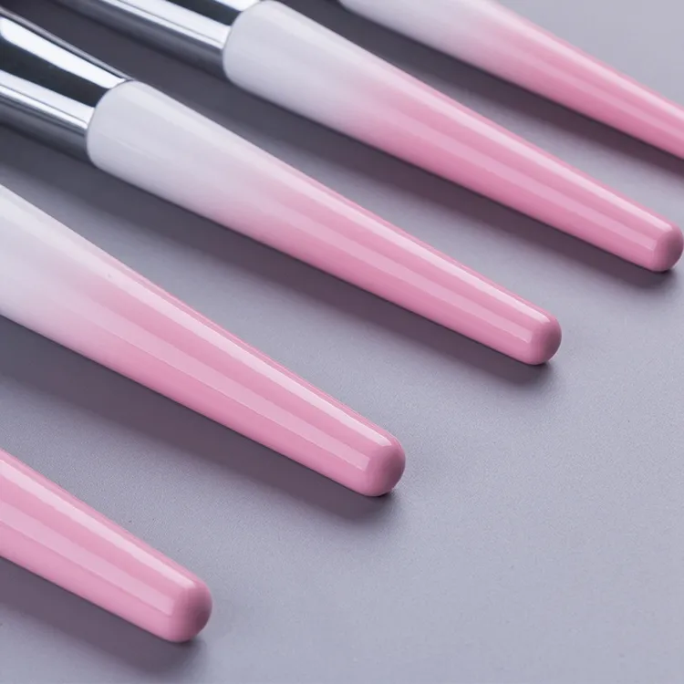 Conjunto de Pincéis de Maquiagem para Pó, Fundação, Blush e Contorno 7