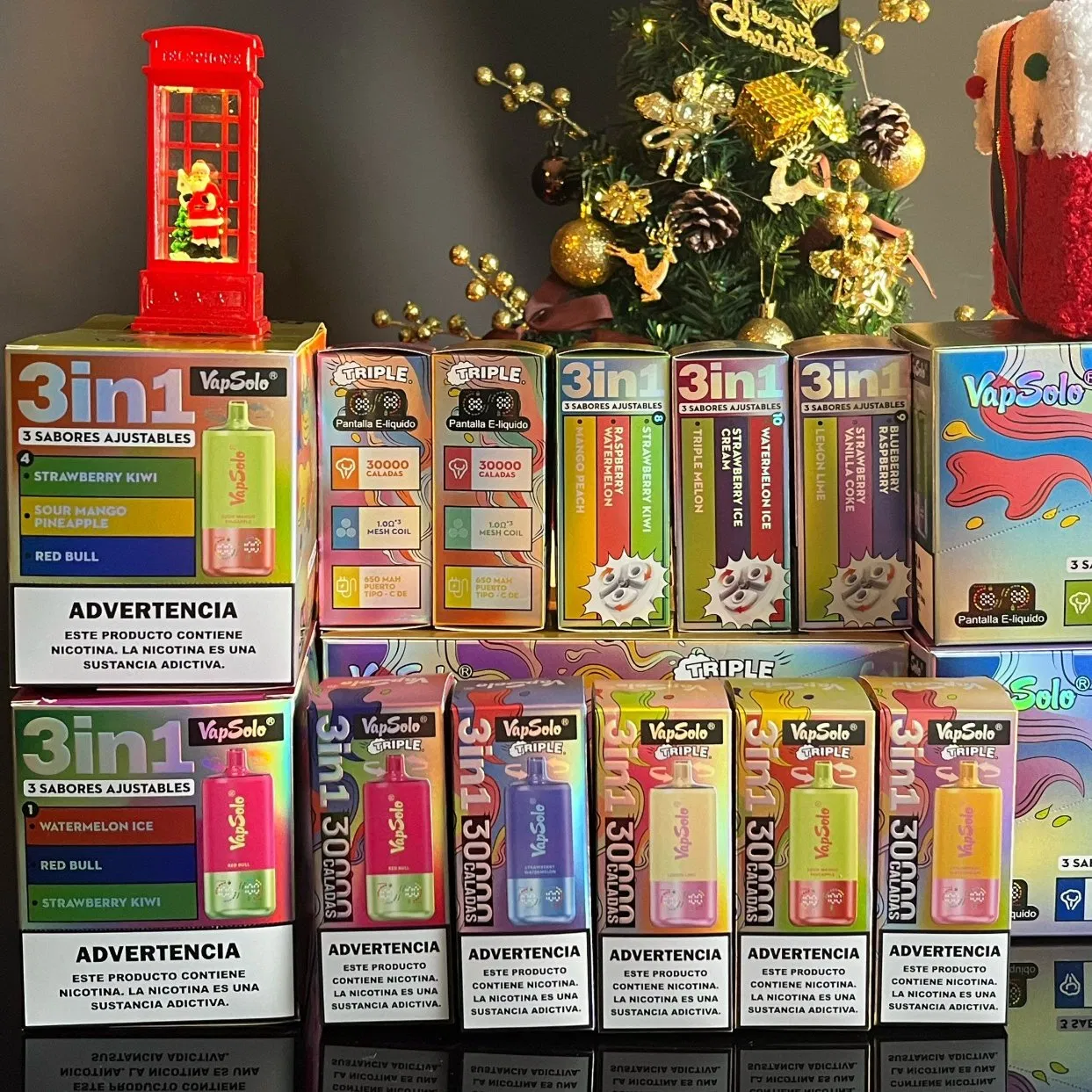 Vapsolo 30000 3 em 1 30K 32K 40K 25K Sabores 2% Fabricantes da China Procurando Distribuidores UE Puff Armazém Espanha Envio Rápido