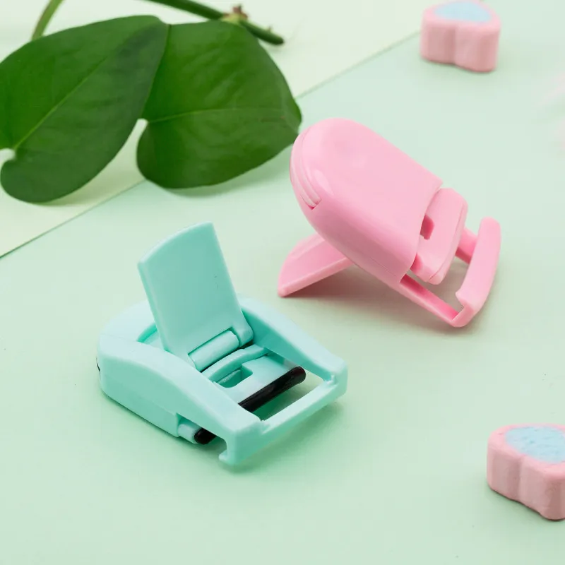 Novo Curvador de Cílios Portátil de Plástico ABS Mini Ferramenta de Beleza Parcial