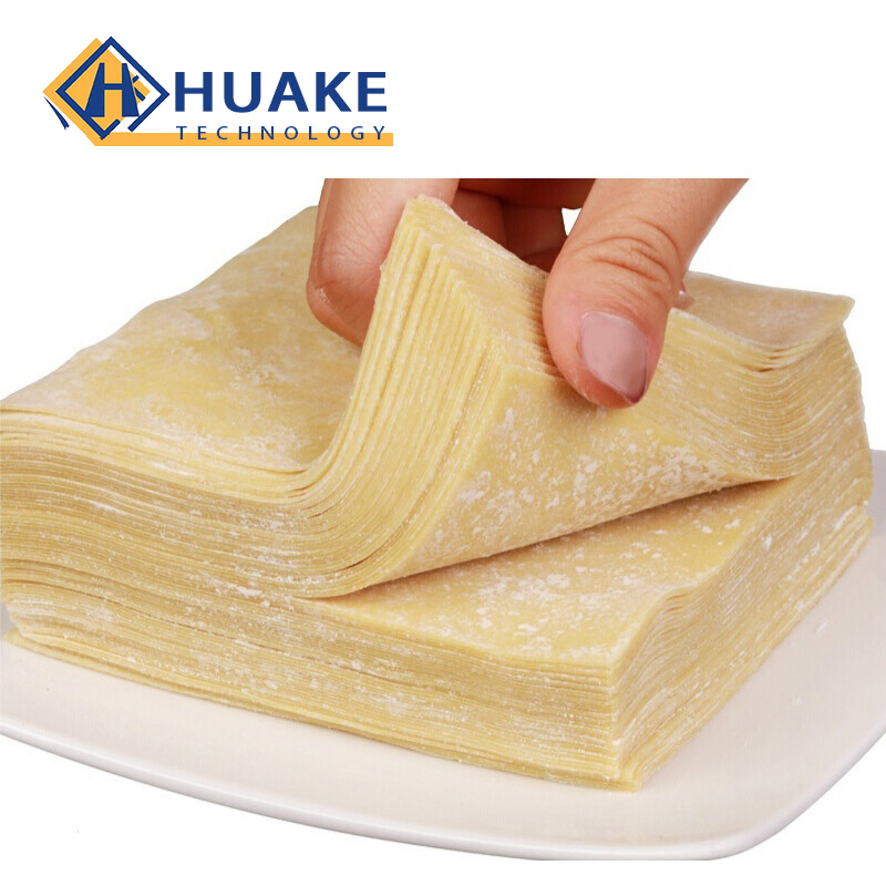 Linha de Produção de Máquina de Massa para Wrappers de Wonton e Dumplings Totalmente Automática