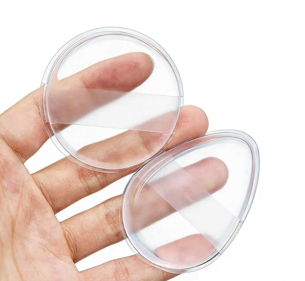 Esponja de Maquiagem de Silicone Natural Macio para Aplicação Perfeita