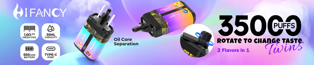 Preço de Atacado Armazém da UE Hifancy Twins 35000 Puffs