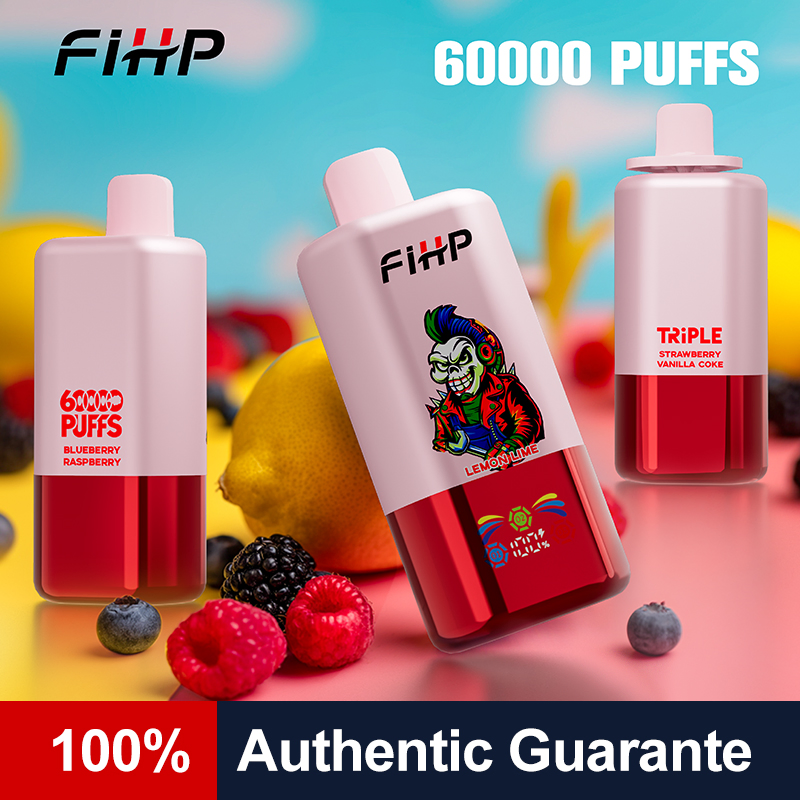 Fihp 60000 Puff Vape com Sabor Triplo para Atacadistas