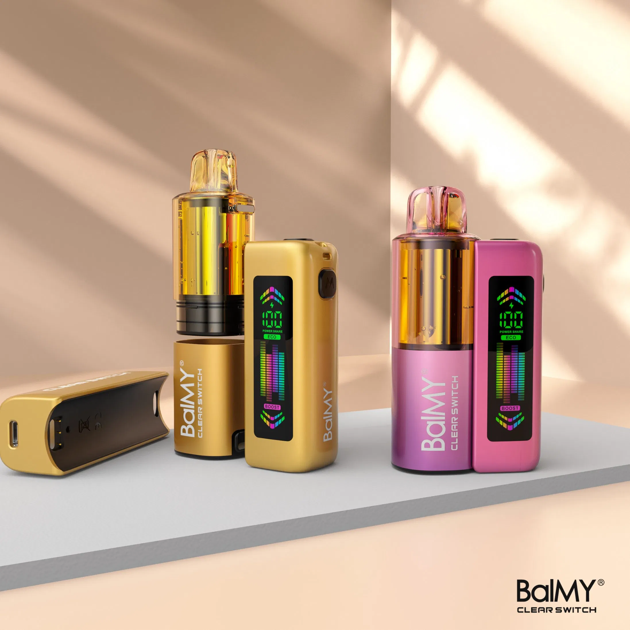2025 Sistema de Pod Puff Clear Premium para Vaporização