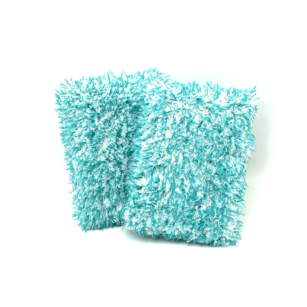 Esponja de Lavagem de Carro Plush Grande Almofadas de Microfibra Coreana Premium Absorvente de Coral Fleece Bloco