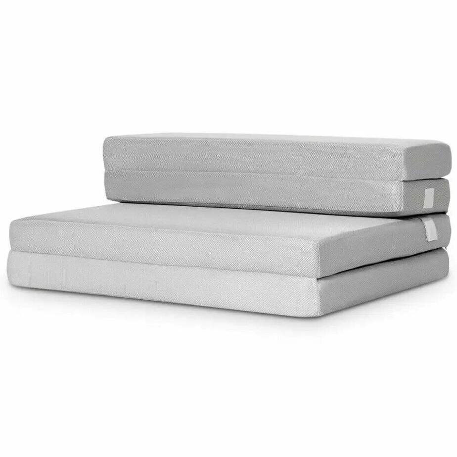 Cama dobrável de espuma de memória com colchão