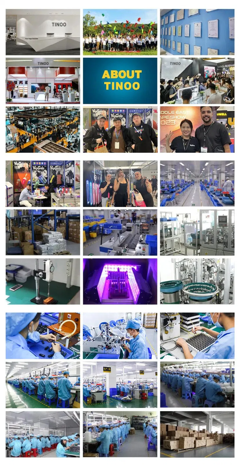Linha de produção e laboratório