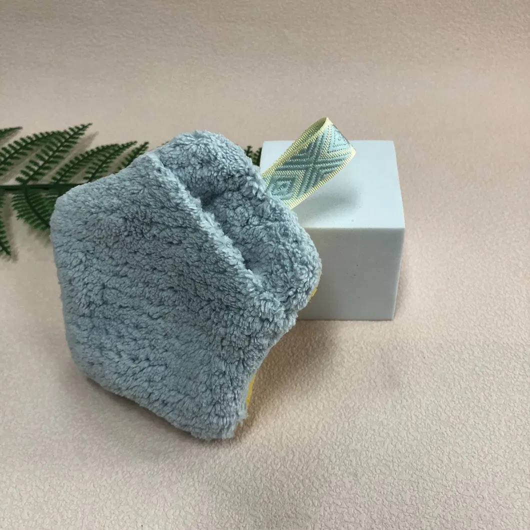 Esponja de Beleza Luxuosa e Puff de Maquiagem de Veludo para Pó Facial