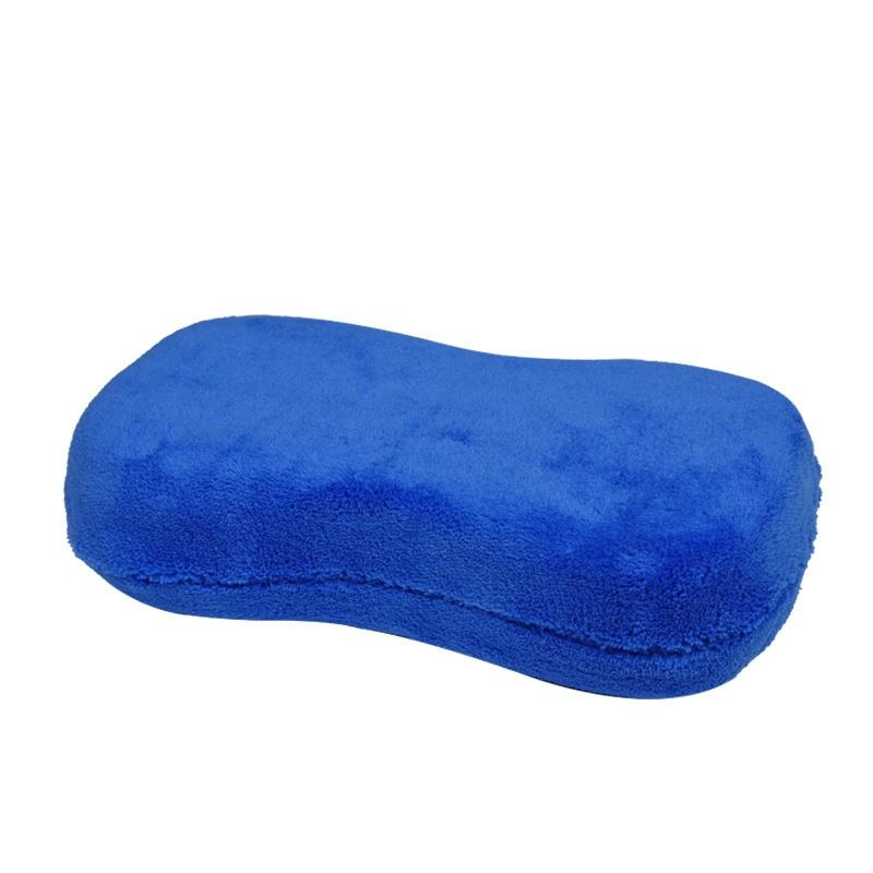 Pano de Microfibra Azul Shineopen para Aplicação de Cera e Polimento de Carros