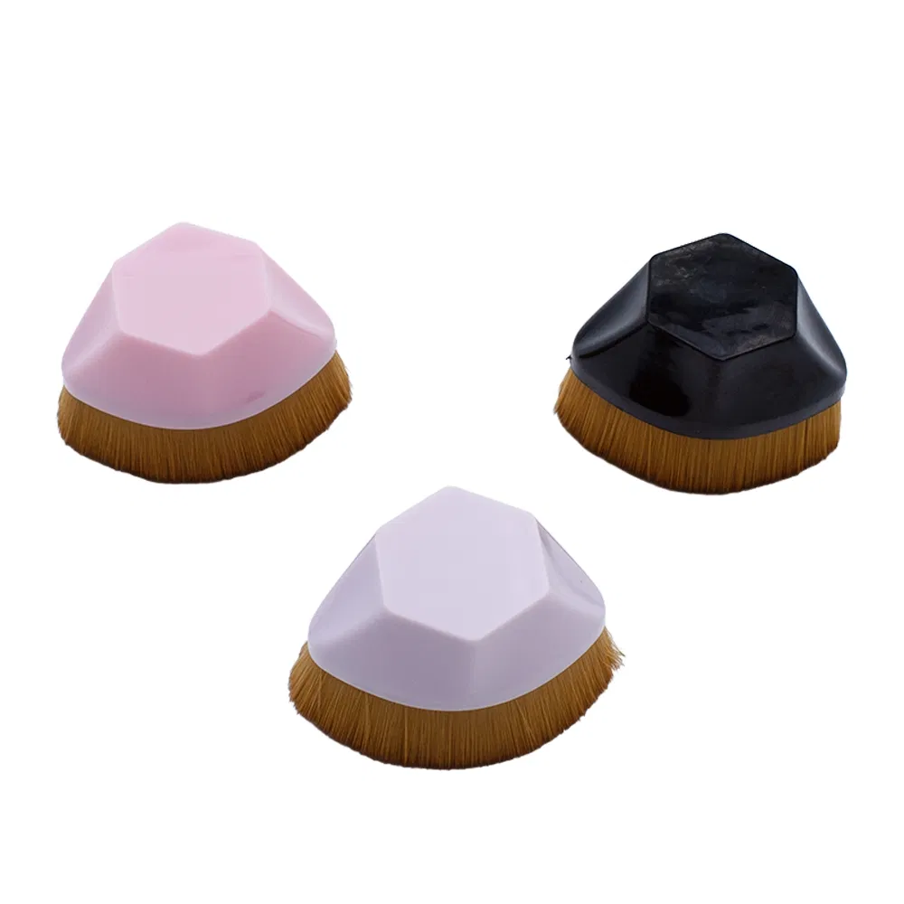 Pincel de Fundação Quad Color 55-Petal Pincel de Beleza Portátil