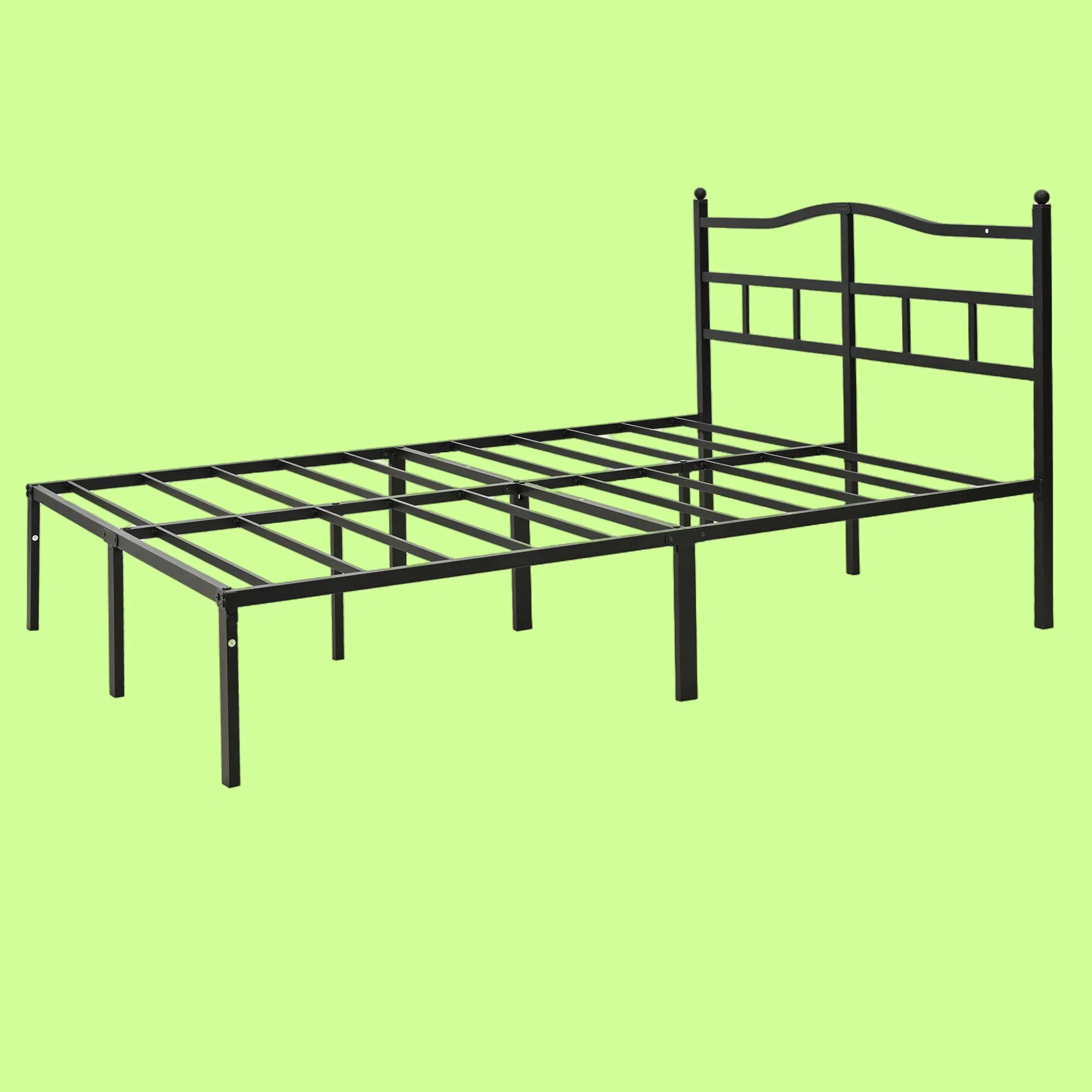 Montagem Fácil de Bar Simples para Dormitório Apartamento Sofá Cama Dupla Estrutura de Ferro OEM