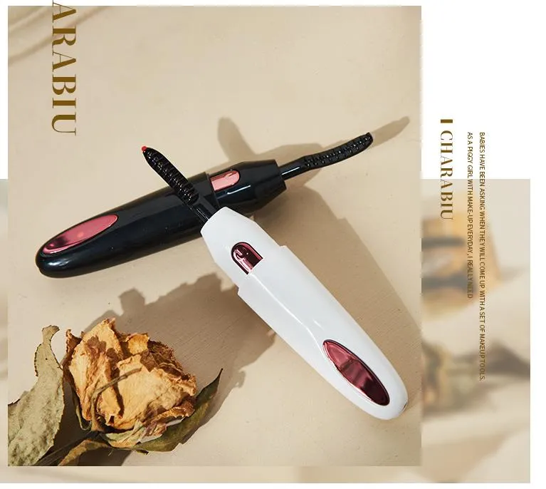 Curvador de Cílios Elétrico Aquecido Carregamento USB Ferramentas de Beleza para Olhos ABS Ferramentas de Maquiagem para Mulheres Ferramenta Recarregável para Levantar Cílios