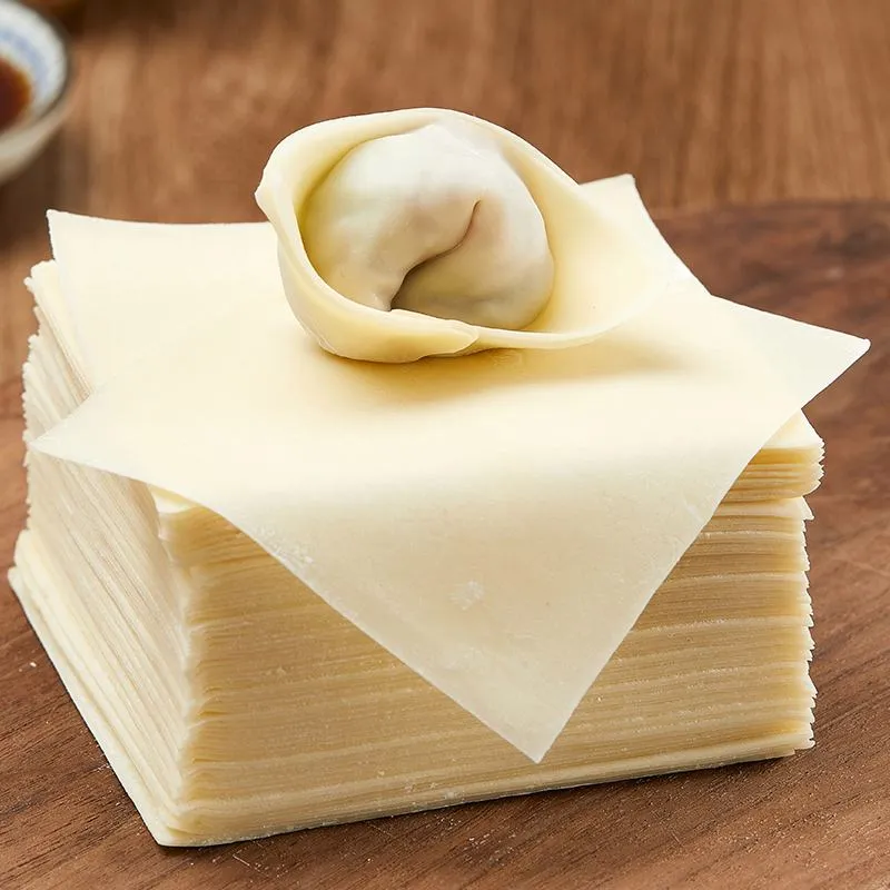 Linha de Produção de Máquina de Massa para Wrappers de Wonton e Dumplings Totalmente Automática
