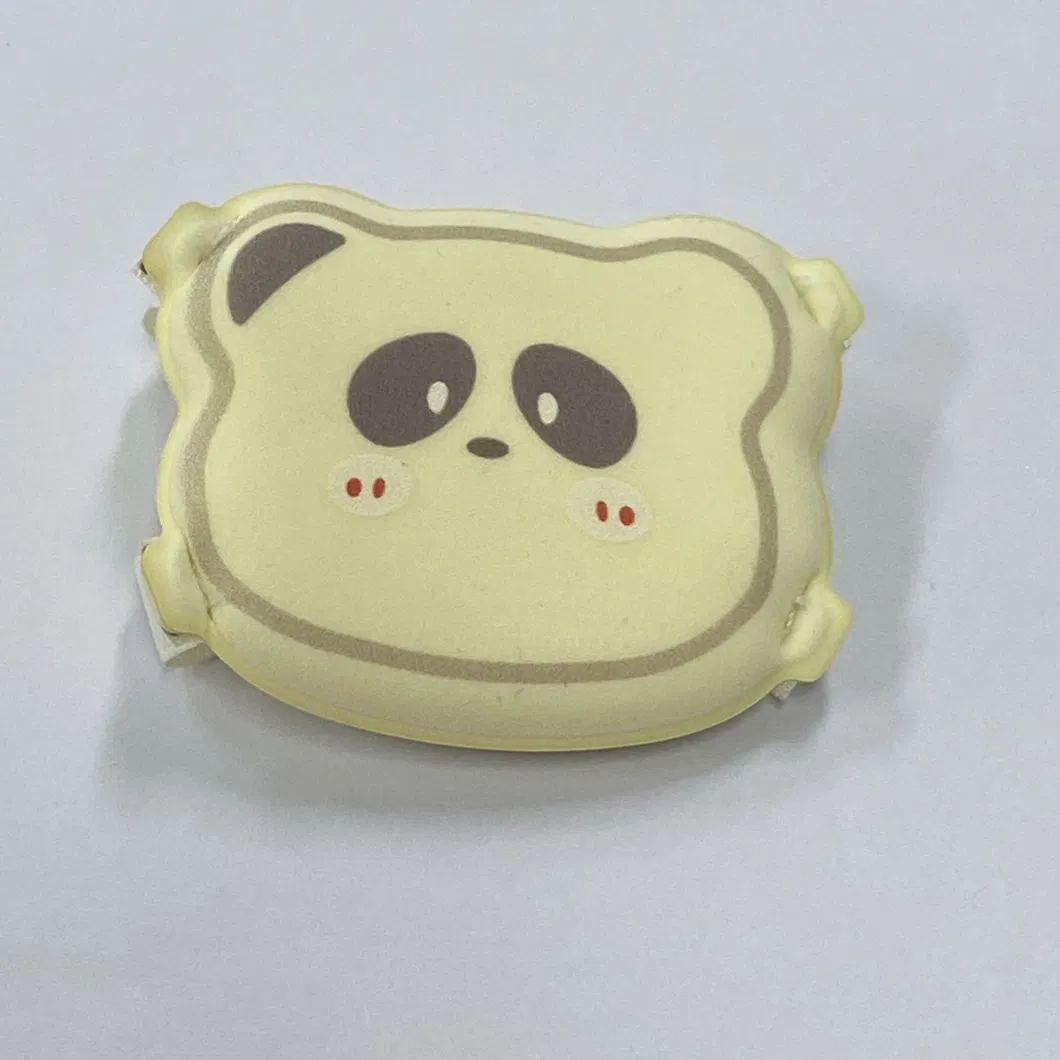 Puff de pó pequeno em forma de urso personalizado sem pó (para maquiagem)