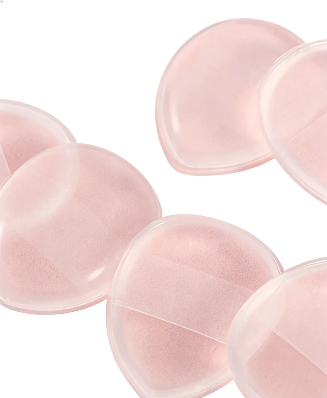Esponja de Maquiagem de Silicone Natural Macio para Aplicação Perfeita
