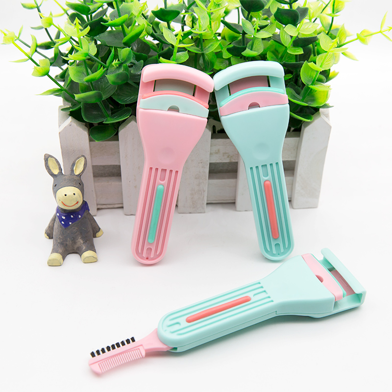 Dispositivo de Curvador de Cílios em Ângulo Largo Ferramenta de Beleza para Cílios Postiços Feito de Plástico Durável