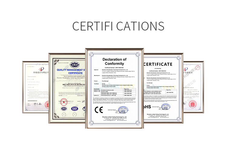 Certifications