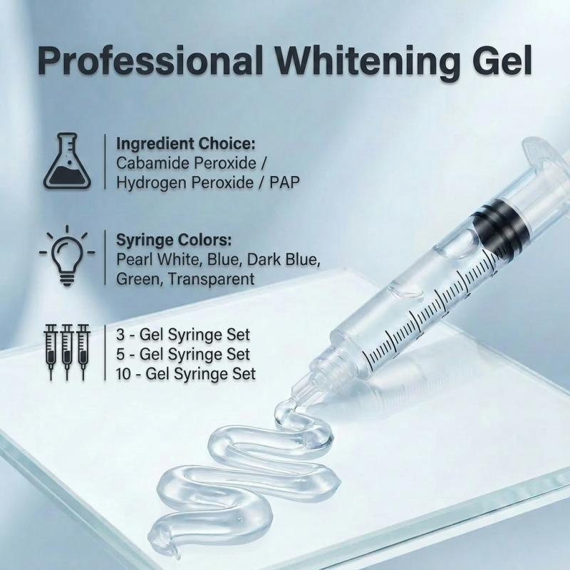 Popular Professional MANYA Ultrasonic Tooth Cleaner Peroxide Free Whitening Gel LED Light 15-Minute Whitening Portable Home