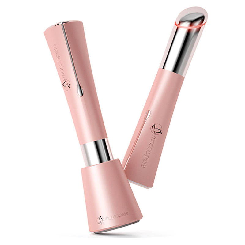 Portable Face Pen Handheld Beauty Device Mini Electric Ion Eye Massager Rechargeable Anti-Puffiness Hot and Cold Facial Massager