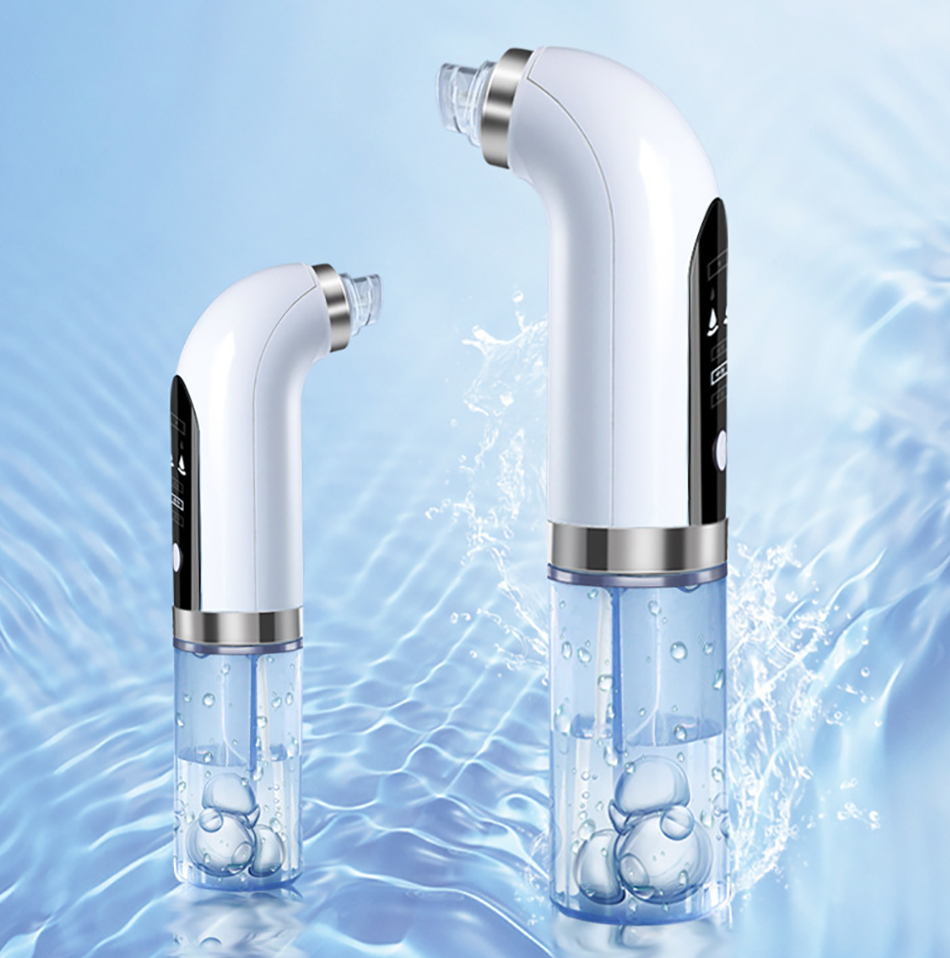 Acne Blackhead Suction Tool With Water tank to Clean Pore Vacuum Cleaner Water Cycle Blackhead Absorption Beauty Device