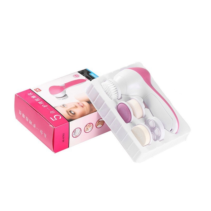 Electric 5-in-1 SPA Skin Care Massage Facial Cleaning Brush