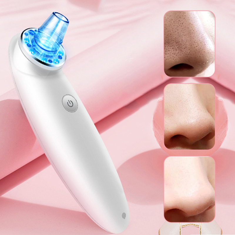 Blackhead Remover Device with Pore Vacuum Derma Suction Skin Rejuvenation and Acne Treatment Feature