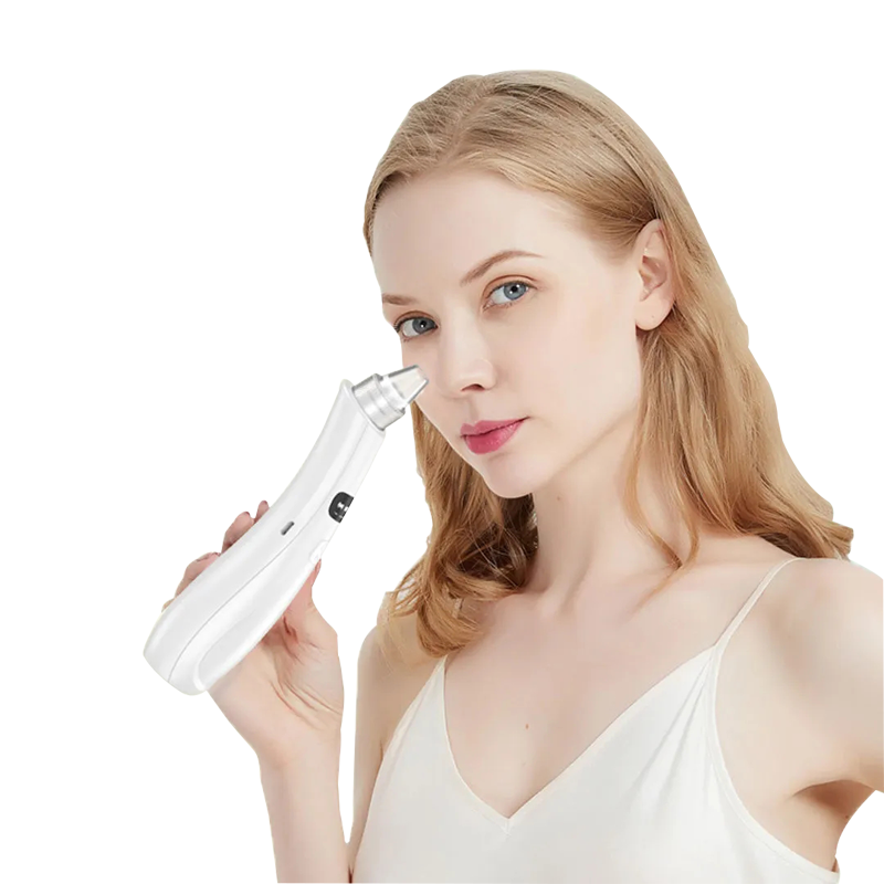 Innovative New Trending Design Pore Cleanser 6 Suction Probes Water Circle Vacuum Blackhead Remover Electric Suction Machine