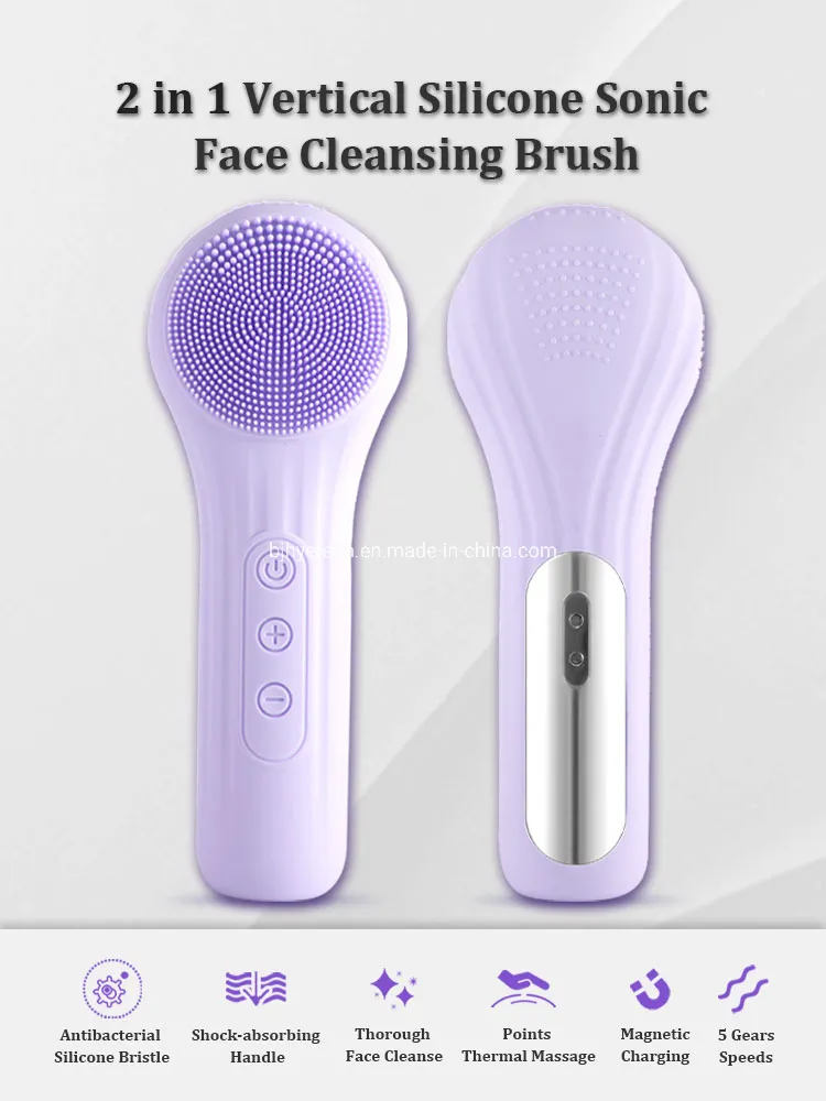 Silicone Facial Cleaning Brush Display 1
