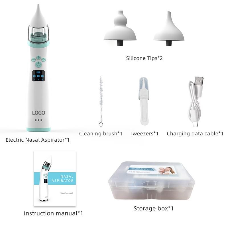 High-quality Hospital Vacuum Suck Automatic Booger Sucking High Suction Electric Nasal Aspirator