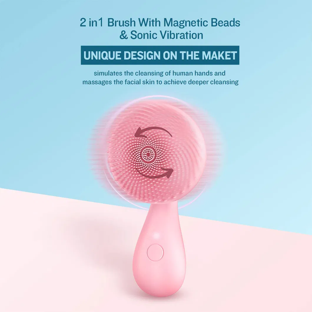 Silicone Facial Cleansing Brush View 1