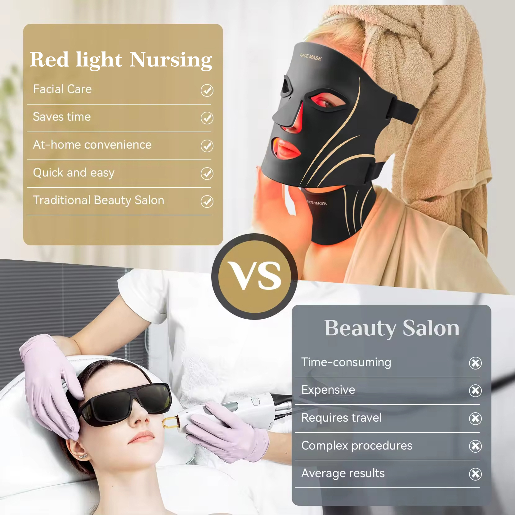 Wholesale Customized Logo 7 Colors Led Facial Masks LED Facial Skin Care Machine Mask Red Light Silicone Facial Mask