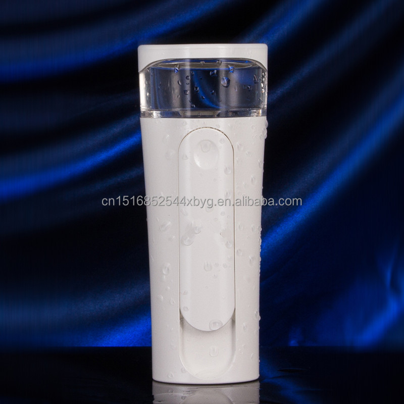Nano Ionic USB Facial Steamer with Acne Treatment Mist Skin Moisturizer &amp; Humectant for Household Use