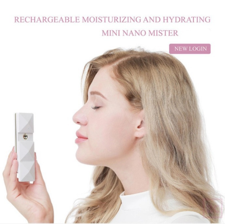 Portable Nano Facial Steamer Spray Mist Ion Skin Care Beauty Personal Face Water Absorb Eyelash Mister New Product
