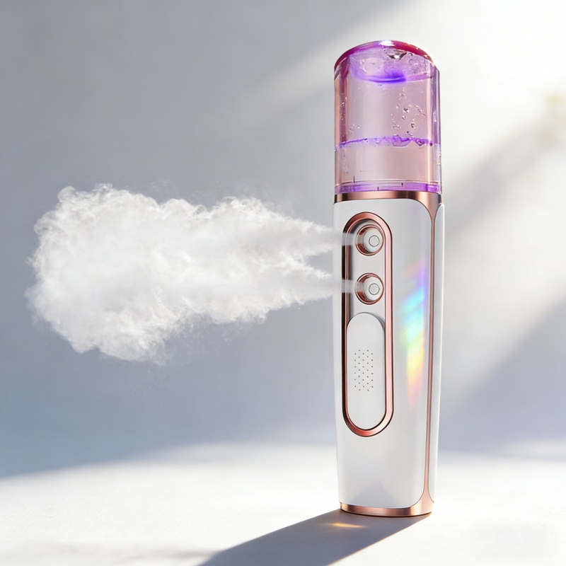 USB Rechargeable Fine Atomization Nano Steamer for Facial Moisturizer Home Outdoor Hotel Use Convenient USB Rechargeable Mister