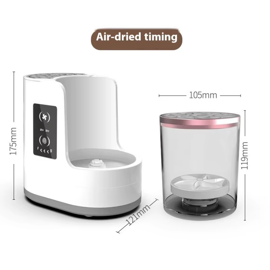 Automatic Electric Makeup Brush Cleaner &amp; Drying Machine for Home Use
