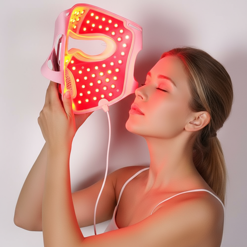 Manufacturer Led Light Therapy Face Mask Machine Led Face Mask Led Facial Mask Red Light Therapy Mask